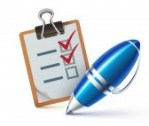 12493403-vector-illustration-of-a-checklist-on-a-clipboard-with-a-elegant-ballpoint-pen-checking-off-tasks