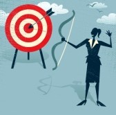 23588212-abstract-businesswoman-hits-the-sales-target