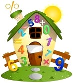 4206158-math-house-with-clipping-path