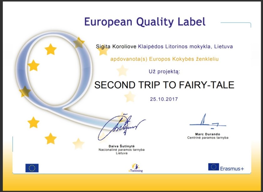 Europos kokybės ženklelis